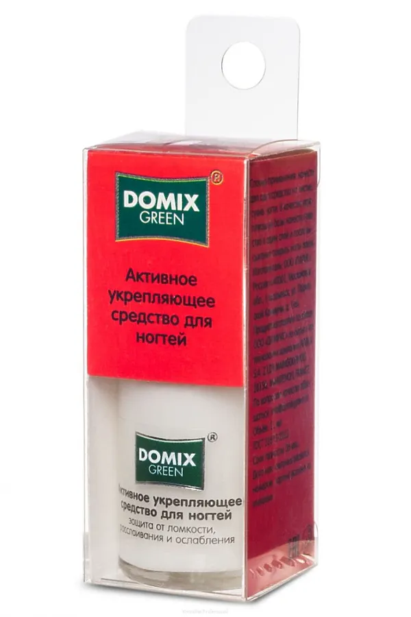 Domix Уценка Активное укрепляющее средство для ногтей, 11 мл KRISTALLER, белый - фото 2