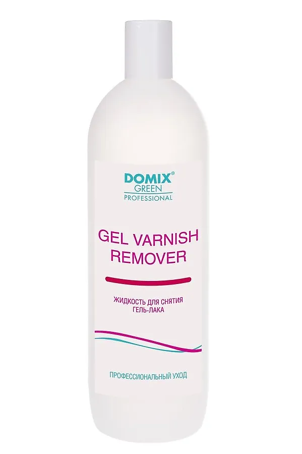 Domix Green Professional Уценка Средство для снятия гель-лака (шеллака) / Gel Varnish Remover, 1000 мл. KRISTALLER, белый - фото 2