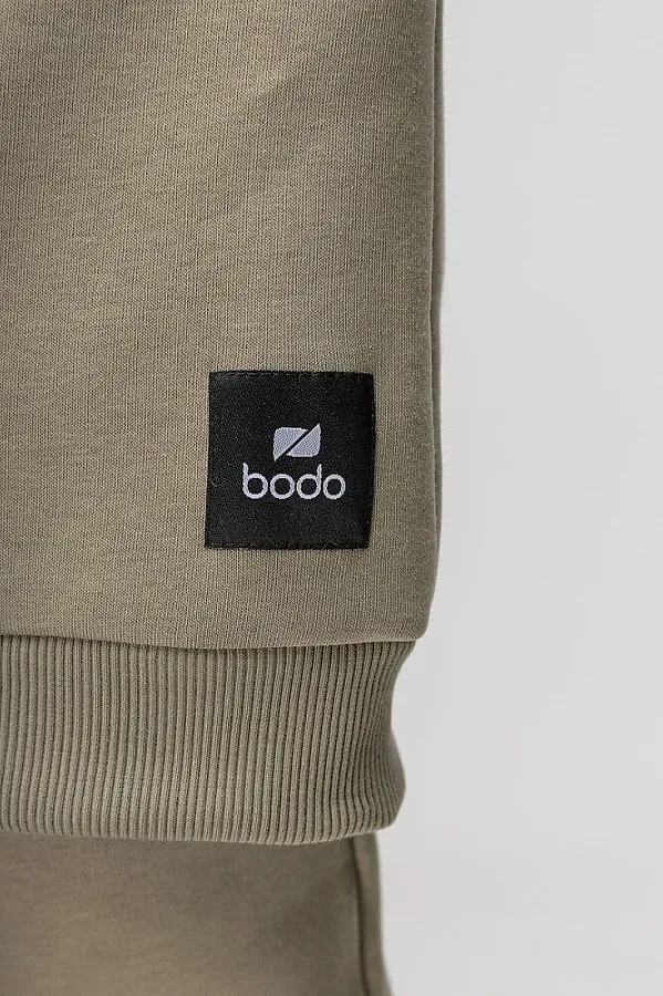 Костюм (Толстовка+Брюки) BODO, пыльный оливковый - фото 2