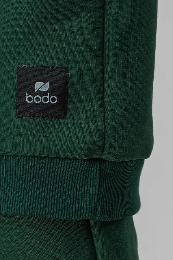 Костюм (Толстовка+Брюки) BODO, изумрудный - фото 2