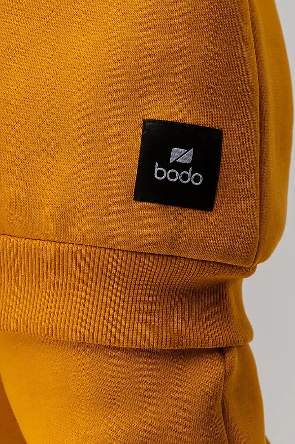 Костюм (Толстовка+Брюки) BODO, горчичный - фото 2