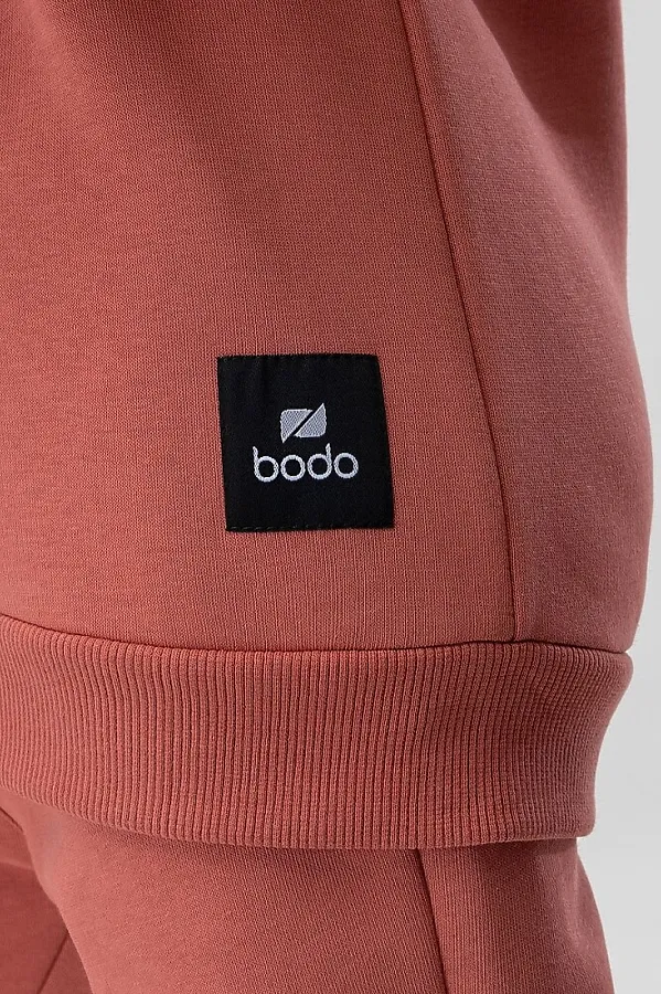 Костюм (Толстовка+Брюки) BODO, светло-терракотовый - фото 2