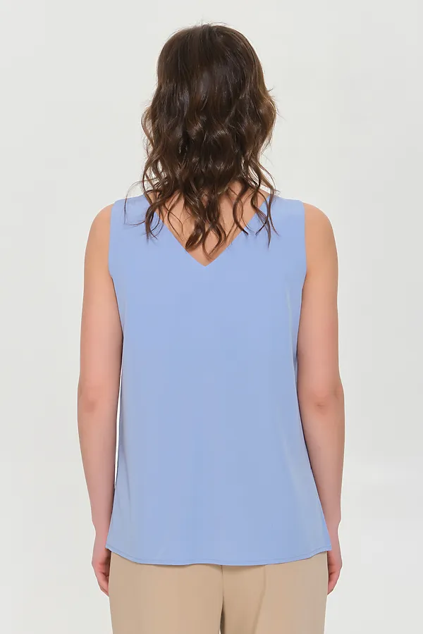 Топ PRIZ, васильковый - фото 2