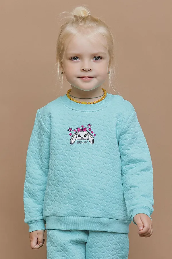 Комплект (Свитшот+Брюки) BATIK, мята - фото 2