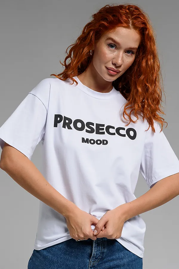 Футболка 8506/1 НАТАЛИ, белый+prosecco - фото 2