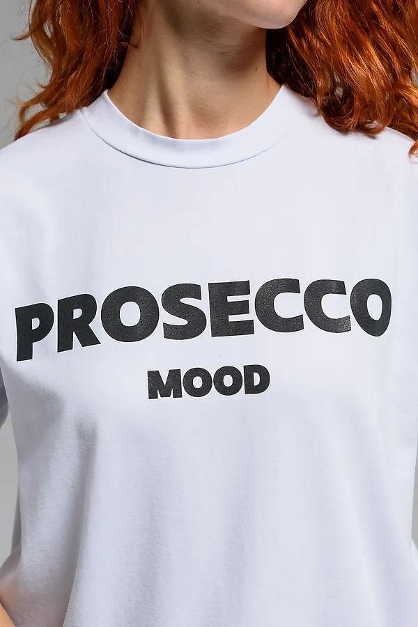 Футболка 8506/1 НАТАЛИ, белый+prosecco - фото 2