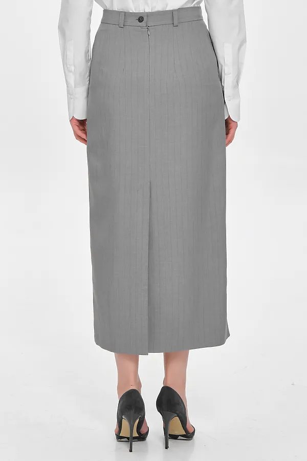 Юбка STILLA, светлый серый - фото 2