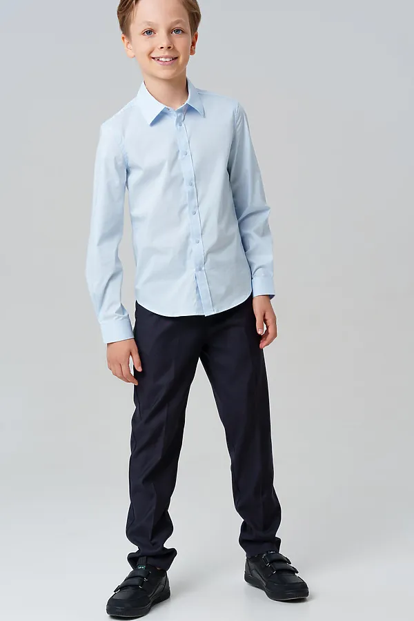 Рубашка PLAYTODAY, голубой - фото 2