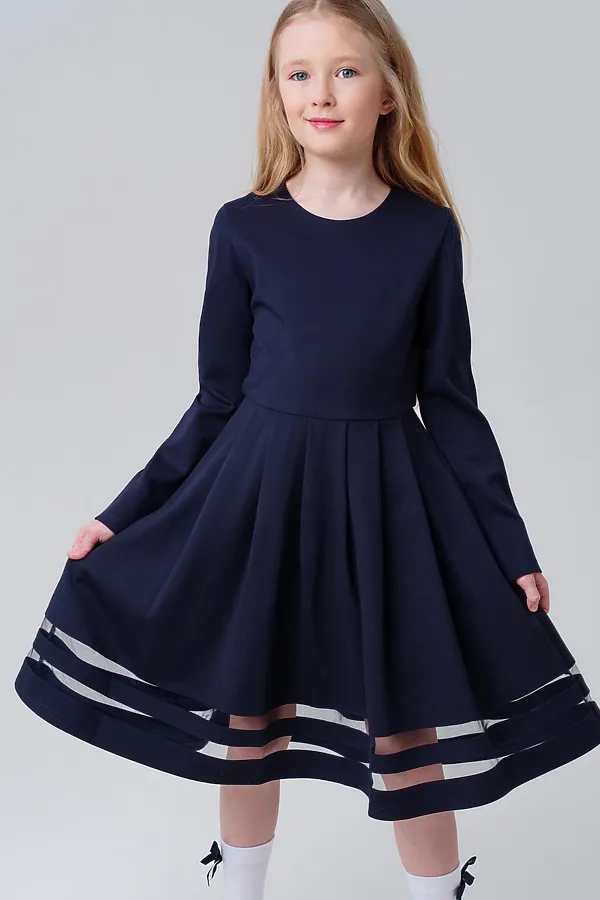 Платье PLAYTODAY, тёмно-синий - фото 2