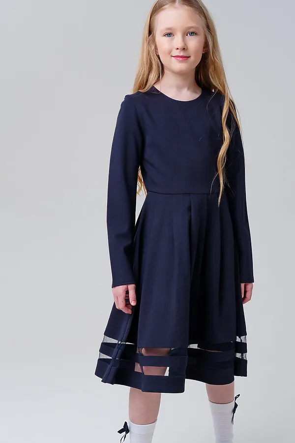 Платье PLAYTODAY, тёмно-синий - фото 2
