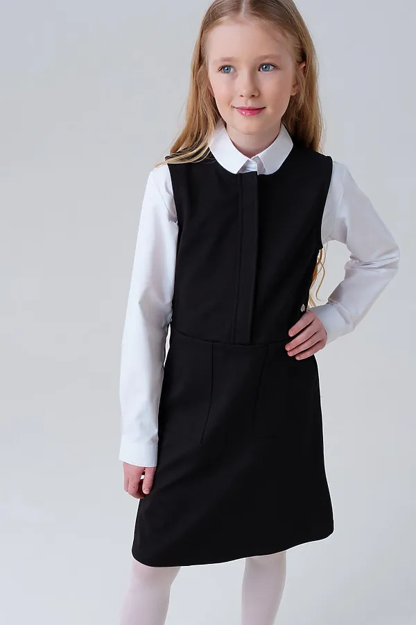 Сарафан PLAYTODAY, черный - фото 2