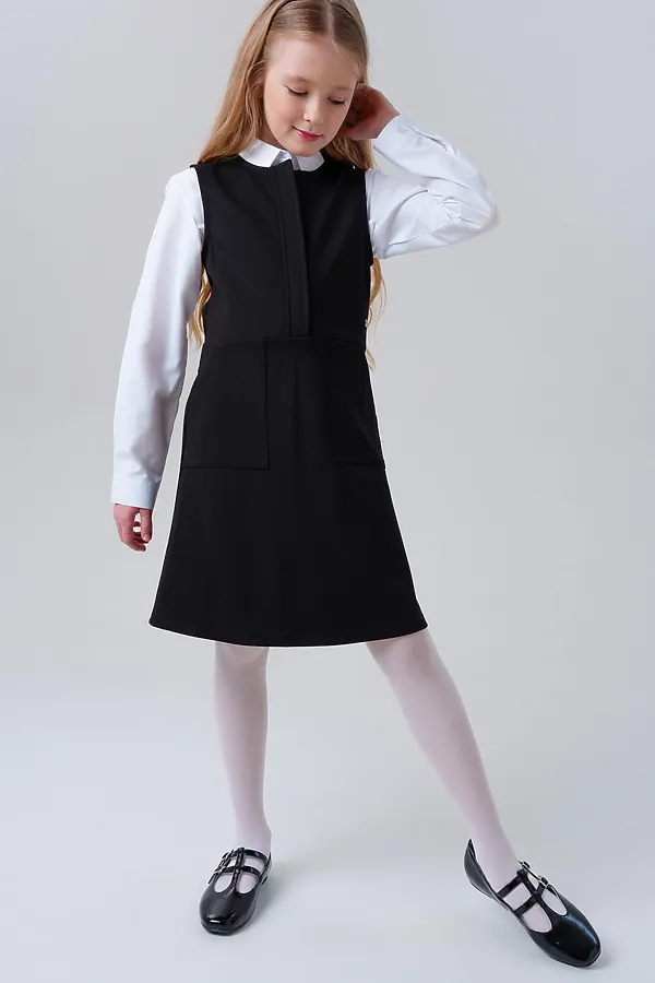 Сарафан PLAYTODAY, черный - фото 2