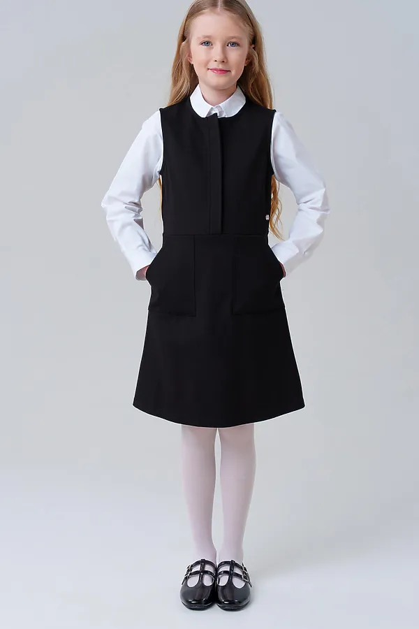 Сарафан PLAYTODAY, черный - фото 2