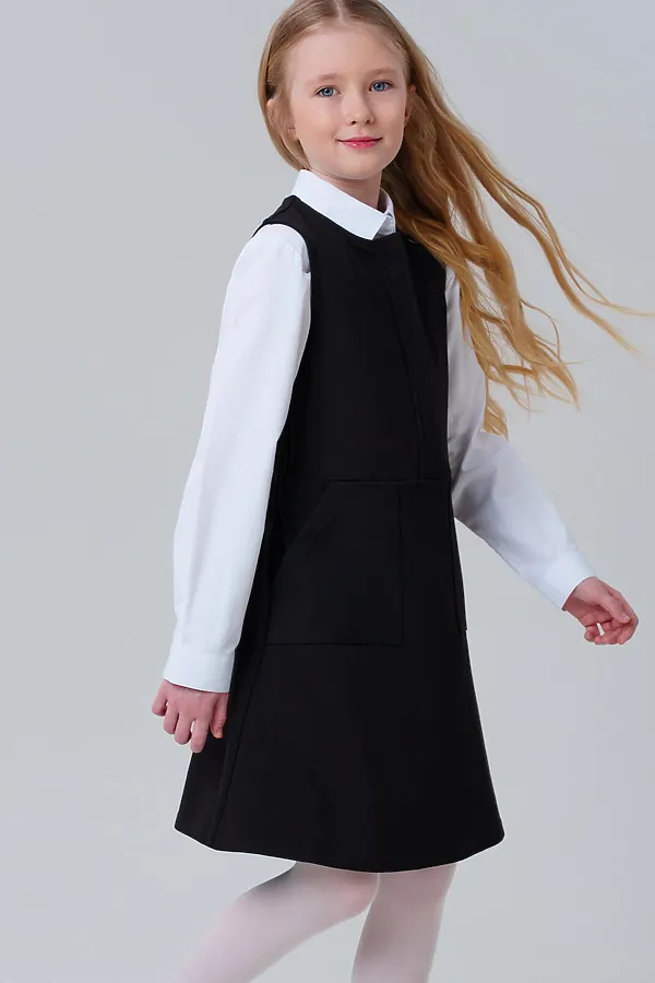 Сарафан PLAYTODAY, черный - фото 2