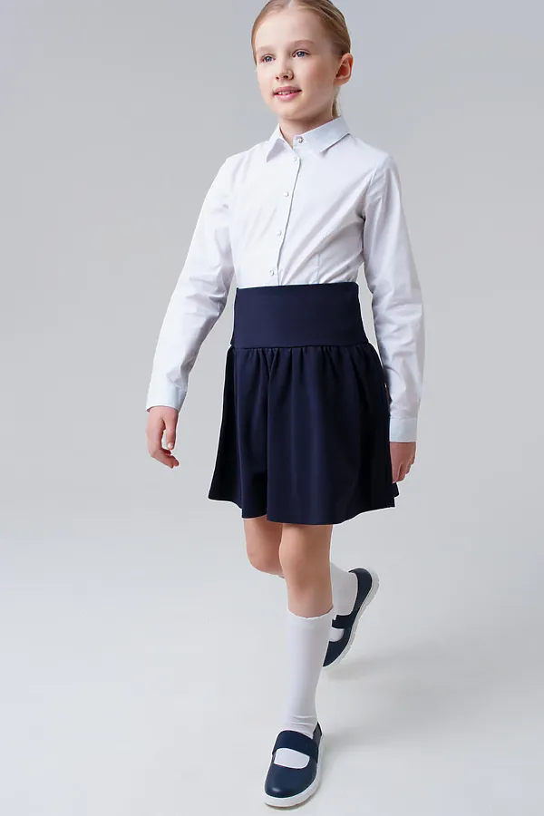 Юбка PLAYTODAY, тёмно-синий - фото 2