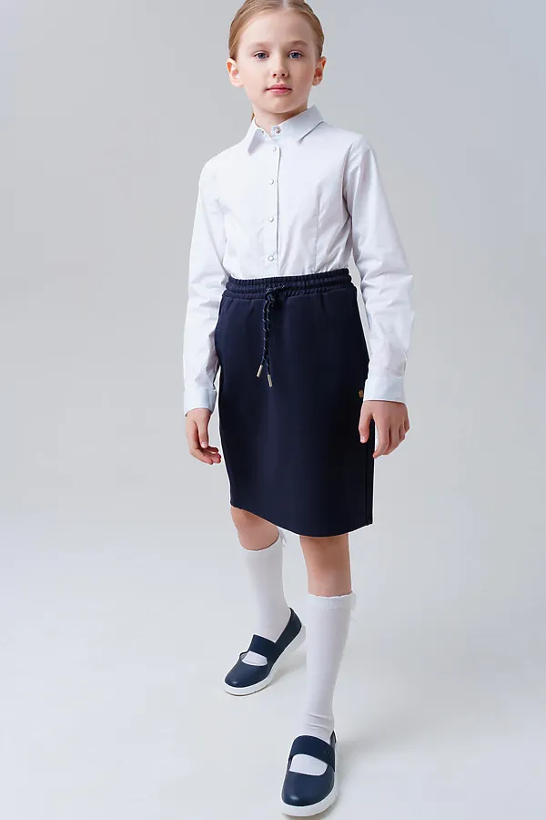 Юбка PLAYTODAY, тёмно-синий - фото 2