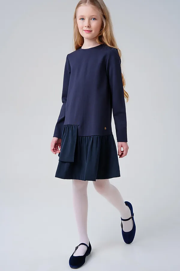 Платье PLAYTODAY, тёмно-синий - фото 2
