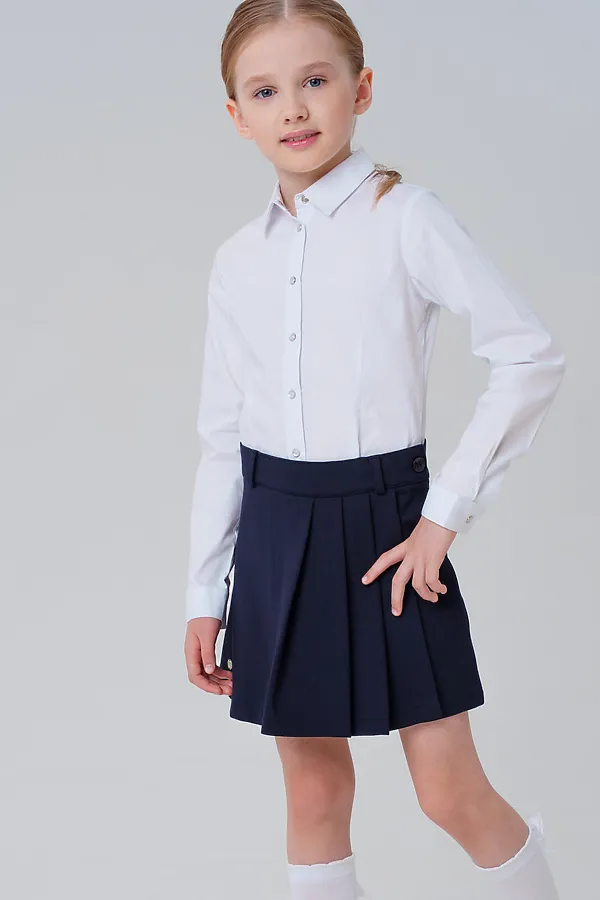 Юбка-шорты PLAYTODAY, тёмно-синий - фото 2