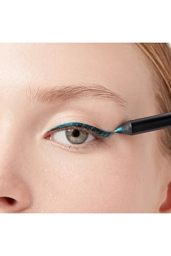 Provoc Гелевый карандаш-подводка для глаз водостойкий / Semi Permanent Gel Eye Liner №78 Enchanting, цвет морской волны темный KRISTALLER, №78 enchanting, цвет морской волны темный - фото 2