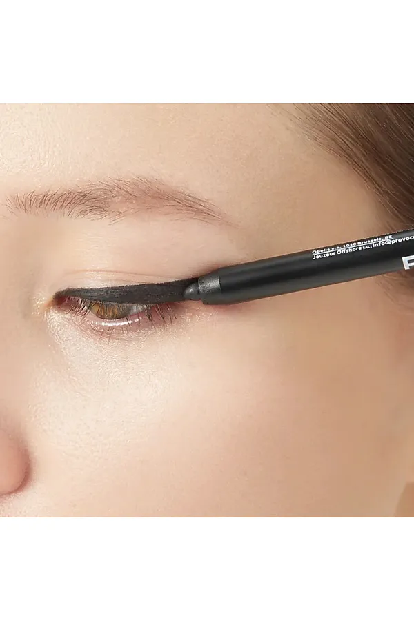 Provoc Гелевый карандаш-подводка для глаз водостойкий / Semi Permanent Gel Eye Liner №90 Limo Service, черный KRISTALLER, черный - фото 2