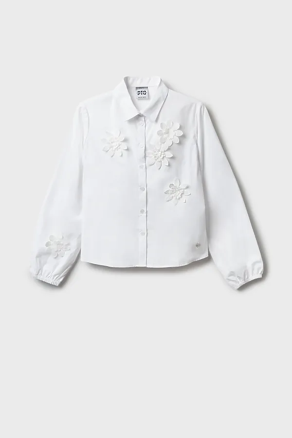 Блуза PLAYTODAY, белый - фото 2