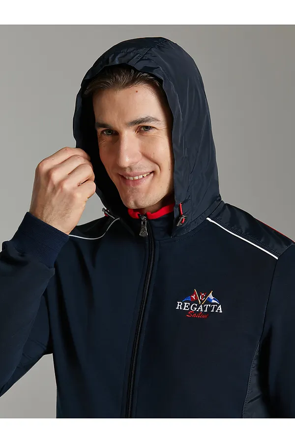 Костюм (Толстовка+Брюки) ADDIC-SPORT, темно-синий - фото 2