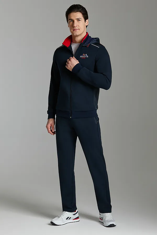 Костюм (Толстовка+Брюки) ADDIC-SPORT, темно-синий - фото 2