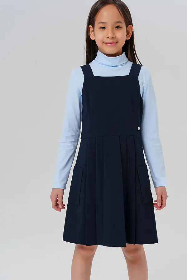 Сарафан PLAYTODAY, тёмно-синий - фото 2