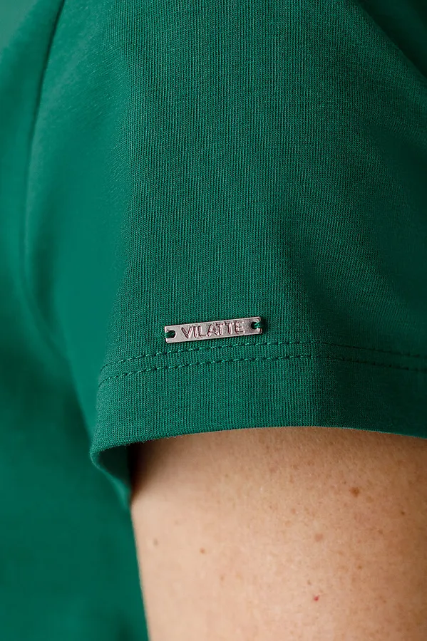 Футболка VILATTE, зелены - фото 2