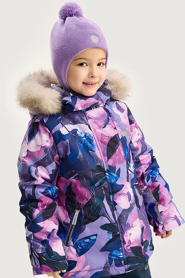 Комплект (Куртка+Брюки) NIKASTYLE, фиолет/графит - фото 2