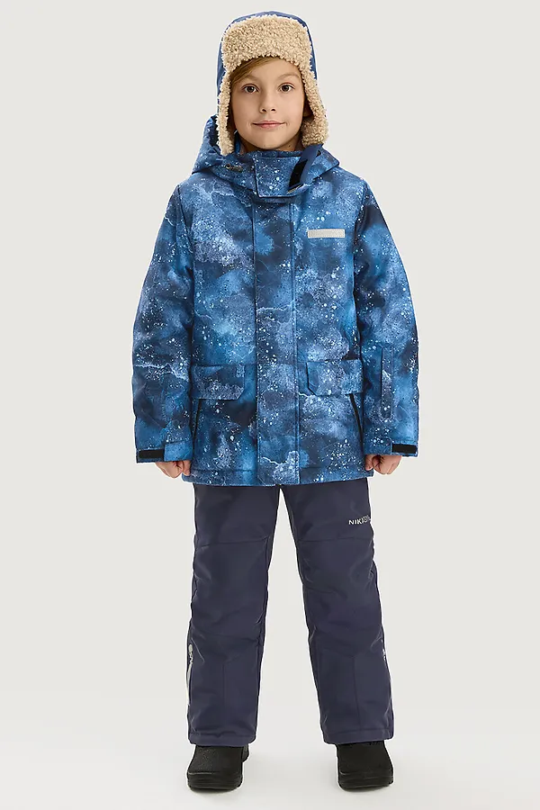 Костюм (Куртка+Брюки) NIKASTYLE, деним/графит - фото 2