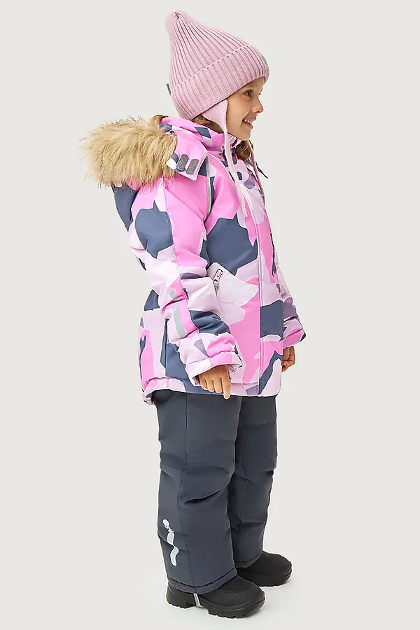 Костюм (Куртка+Брюки) NIKASTYLE, розовый/графит - фото 2