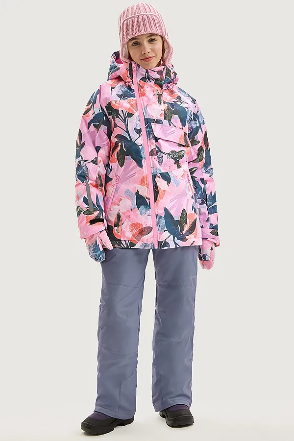 Костюм (Куртка+Брюки) NIKASTYLE, розовый/инжир - фото 2