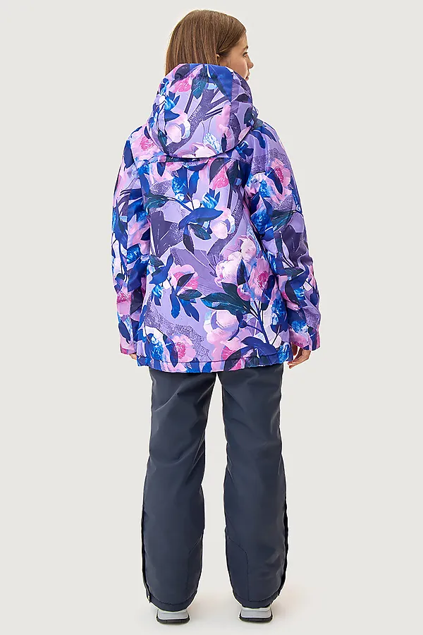 Костюм (Куртка+Брюки) NIKASTYLE, фиолет/графит - фото 2