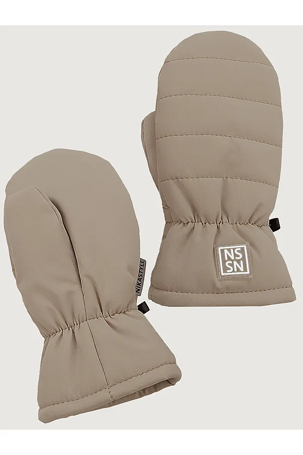 Варежки NIKASTYLE, какао - фото 2