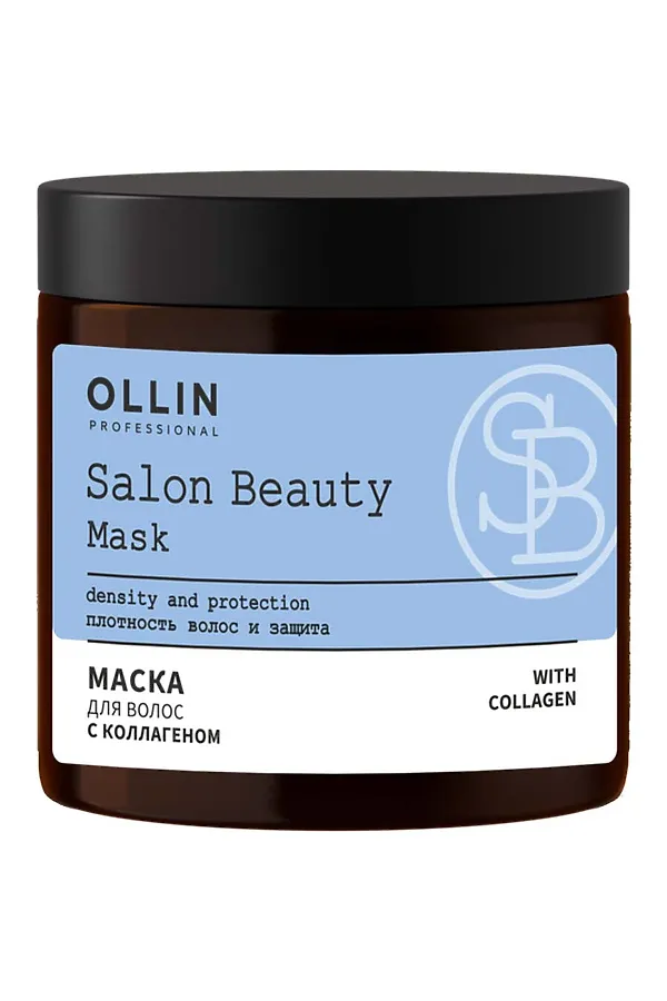 Ollin Маска для волос с коллагеном / Salon Beauty, 500 мл KRISTALLER, белый - фото 2