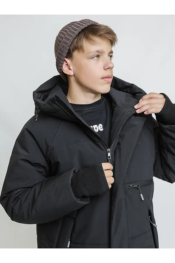 Куртка BATIK CASUAL, черный - фото 2