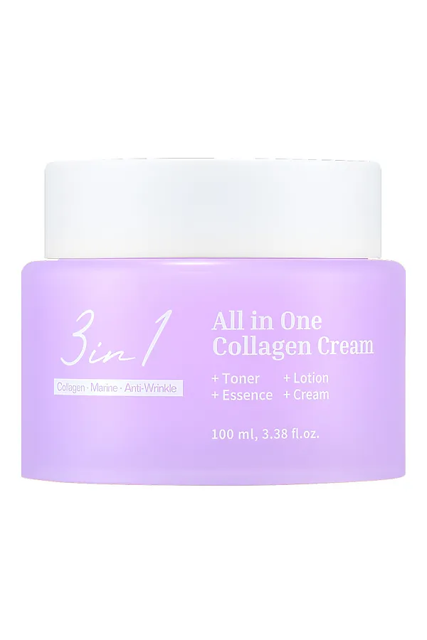 Dr.MeLoSo Крем для лица с коллагеном / All in One Collagen Cream, 100 мл KRISTALLER, фиолетовый - фото 2