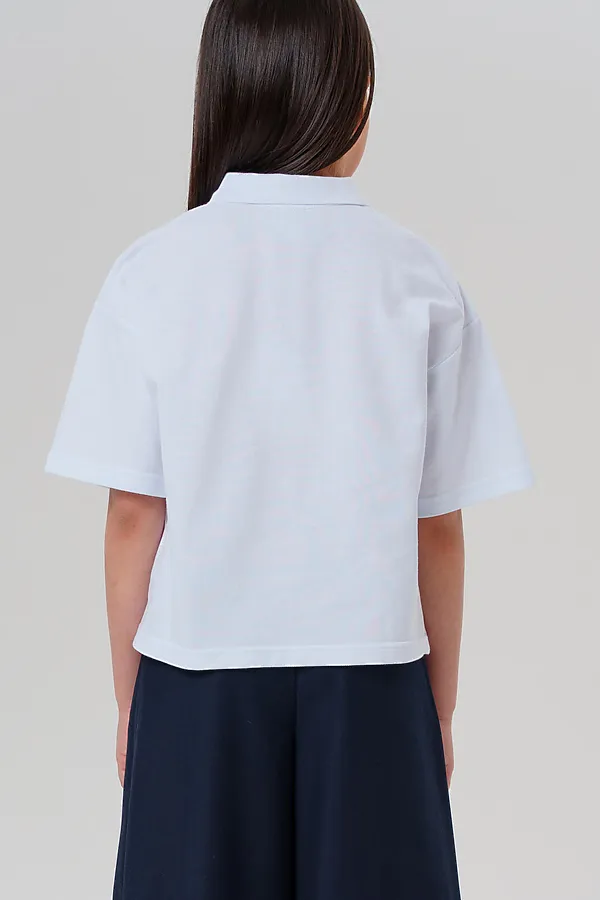 Футболка-поло PLAYTODAY, белый - фото 2