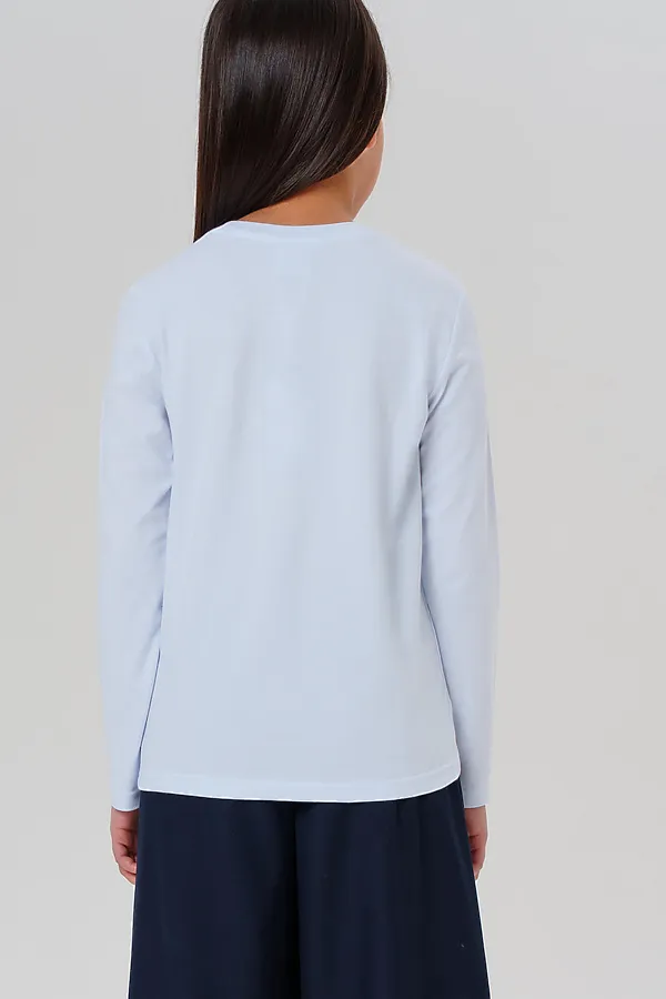 Лонгслив PLAYTODAY, белый - фото 2