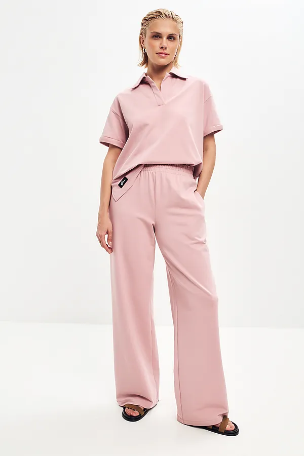 Костюм (Брюки+Свитшот) EZANNA, пудра - фото 2