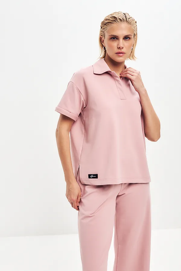 Костюм (Брюки+Свитшот) EZANNA, пудра - фото 2