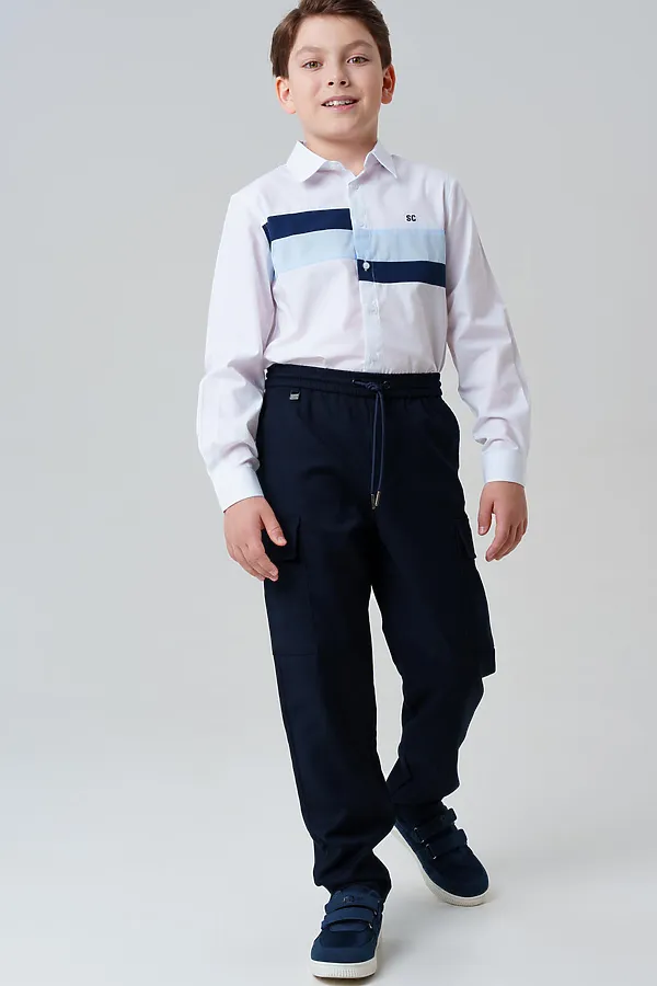 Брюки PLAYTODAY, тёмно-синий - фото 2