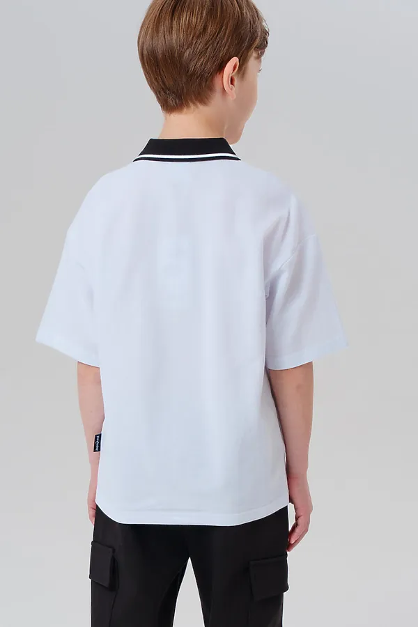 Поло PLAYTODAY, белый - фото 2