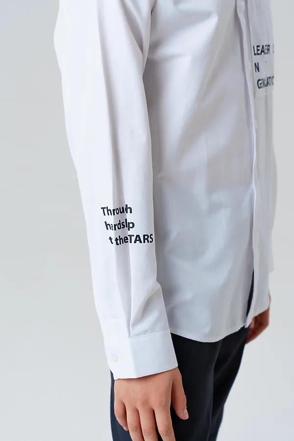 Рубашка PLAYTODAY, белый - фото 2