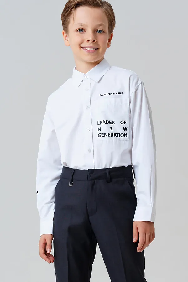 Рубашка PLAYTODAY, белый - фото 2