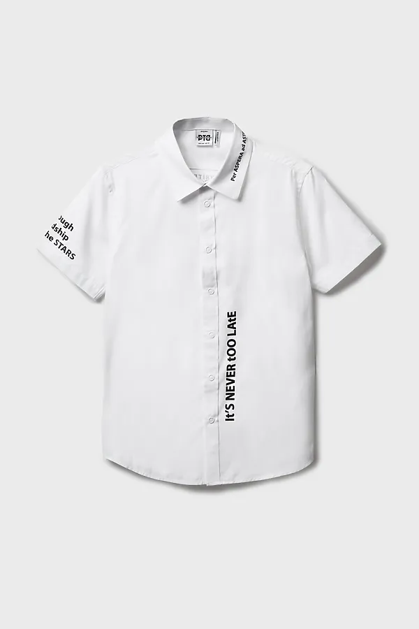 Рубашка PLAYTODAY, белый - фото 2