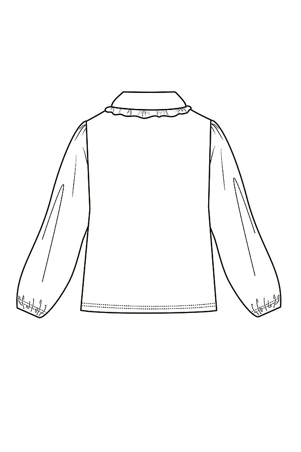 Блузка PLAYTODAY, белый - фото 2