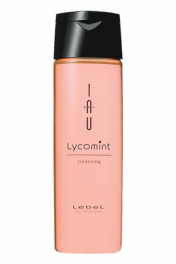 LebeL Антиоксидантный шампунь для волос / IAU Lycomint Cleansing, 200 мл KRISTALLER, розовый - фото 2