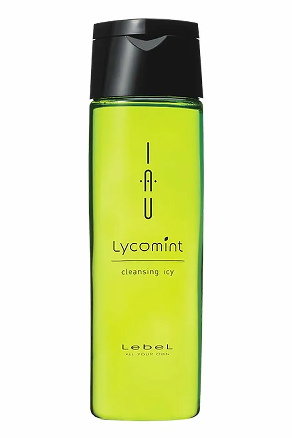 LebeL Охлаждающий антиоксидантный шампунь для волос / IAU Lycomint Cleansing Icy, 200 мл KRISTALLER, зелёный - фото 2